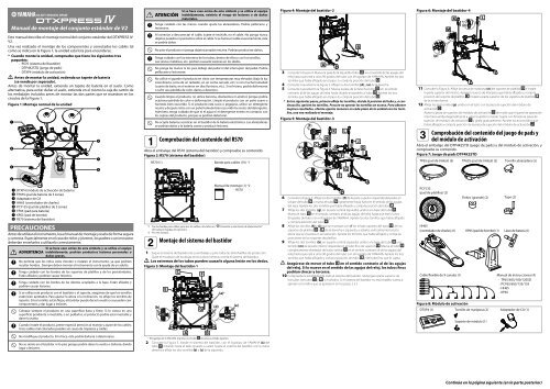 DTXPRESS IV Standard Set Assembly Manual - Yamaha