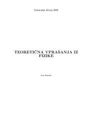 Zbirka teoretiÄnih vpraÅ¡anj iz fizike - Arnes