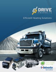 Webasto Brochure - Drive Products