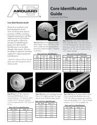 Core Identification Guide - Airguard