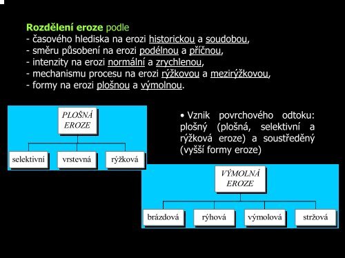 Prezentace k SOOP_uvod - Katedra hydromelioracÃ­ a krajinnÃ©ho ...