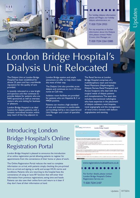 Health Matters - London Bridge Hospital