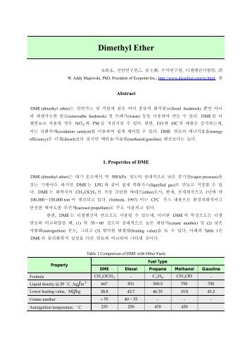 Dimethyl Ether