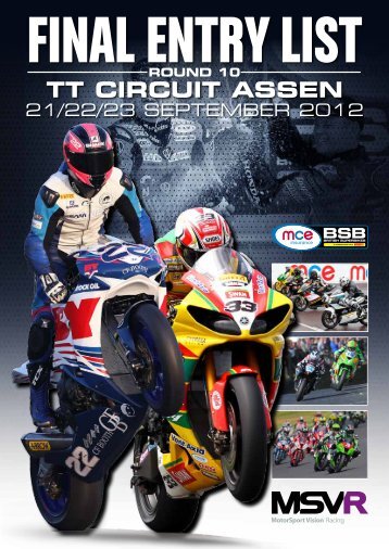 tt circuit assen round 10 - MSV Racing
