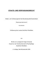 Staats- und Verfassungsrecht - Fachhochschule für Rechtspflege ...