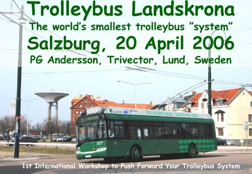 Trolleybus Landskrona - TrolleyMotion