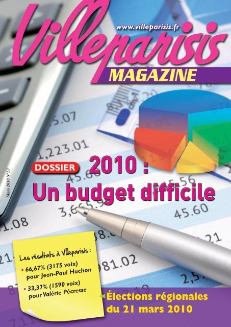 dossier budget 2010 - Site Internet officiel de la ville de Villeparisis