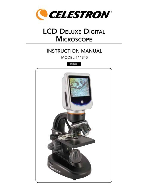 LCD DELUXE DIGITAL MICROSCOPE - Celestron