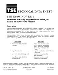 TSE-EcoWind T211 Technical Data Sheet.pdf - TSE Industries, Inc.