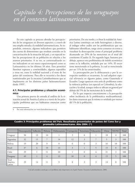 Zona costera uruguaya percepciÃ³n de los asuntos prioritarios