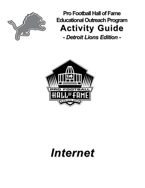Detroit Lions Activity Book.qxp - Detroit Lions - NFL.com