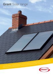 Grant UK Solar Range Brochure - May 2013