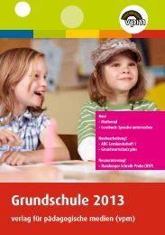 Gesamtverzeichnis vpm - Grundschule 2013