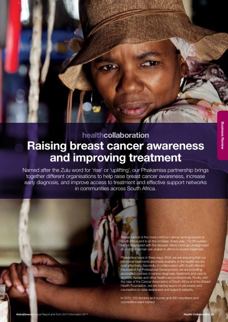 AstraZeneca Annual Report and Form 20-F Information 2011