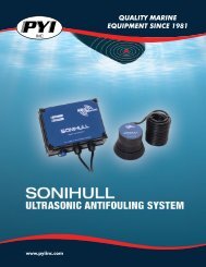 Ultrasonic Antifouling Systems - PYI Inc.