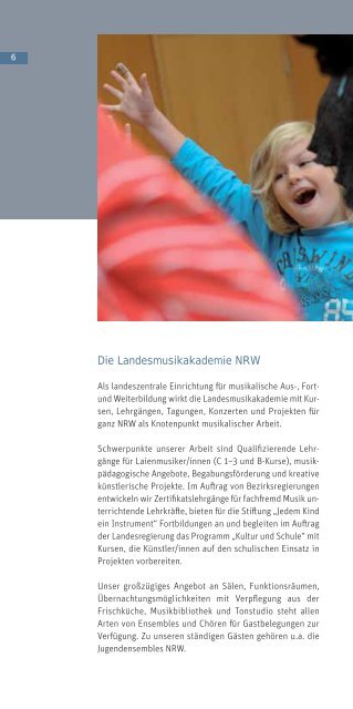 Liebe Freunde der Landesmusikakademie - Landesmusikakademie ...