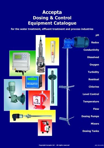 Accepta Equipment Catalogue - Accepta Water Treatment