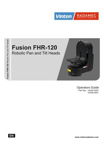 Fusion FHR-120 - Vinten Radamec