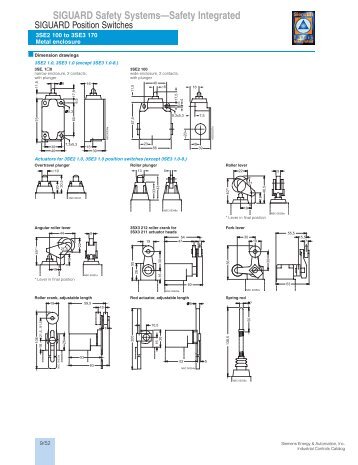 Dimension Drawings - Siemens