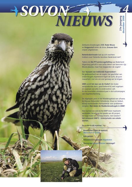 Sovon Nieuws 04-08 lr.pdf - SOVON Vogelonderzoek Nederland