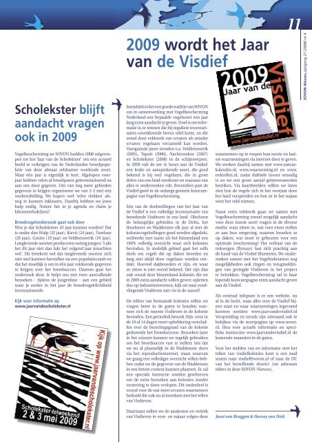 Sovon Nieuws 04-08 lr.pdf - SOVON Vogelonderzoek Nederland