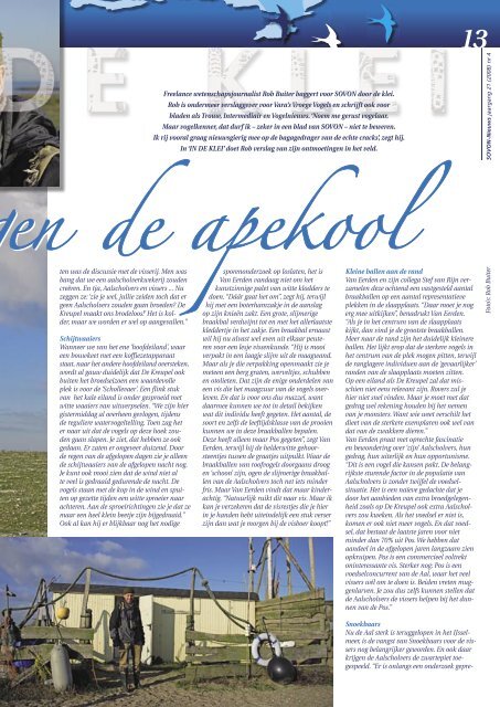 Sovon Nieuws 04-08 lr.pdf - SOVON Vogelonderzoek Nederland