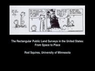 The Rectangular Public Land Surveys in the United States: From ...