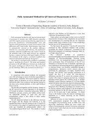 Fully Automated Method for QT Interval Measurement in ... - PhysioNet
