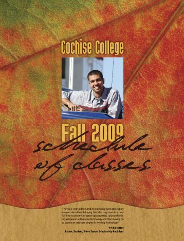 Fall 2009 - Cochise College