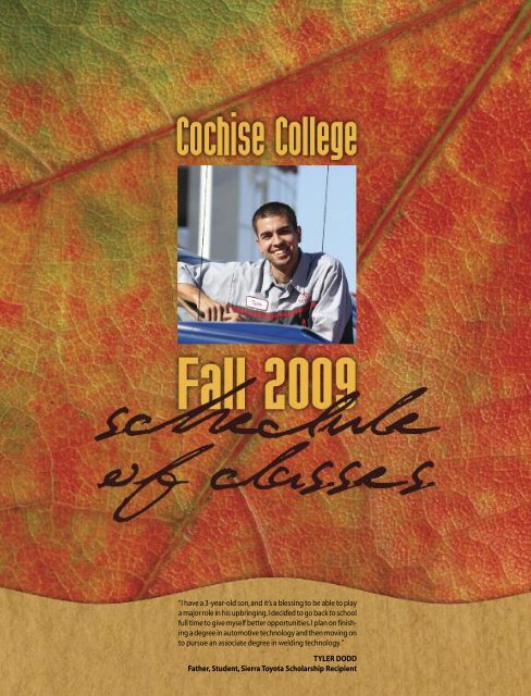 Fall 2009 - Cochise College