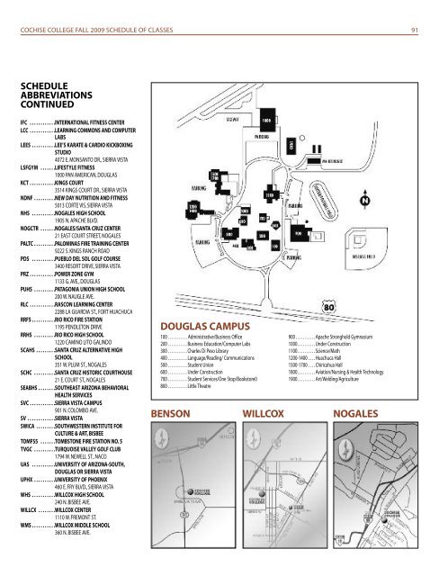 Fall 2009 - Cochise College