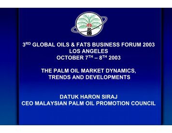 Datuk Haron Siraj.pdf - American Palm Oil Council