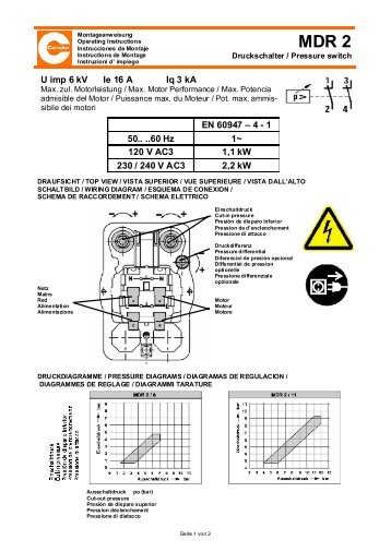 Montageanleitung MDR 2 und Einstellungsarbeiten PDF