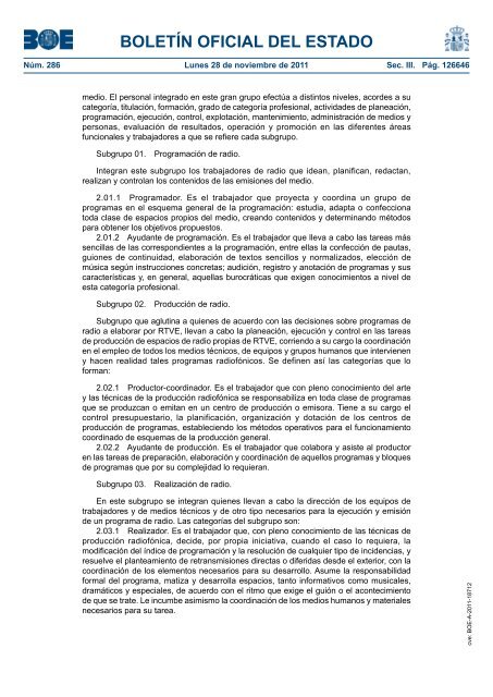 PDF (BOE-A-2011-18712 - 171 pÃ¡gs. - 8419 KB ) - BOE.es