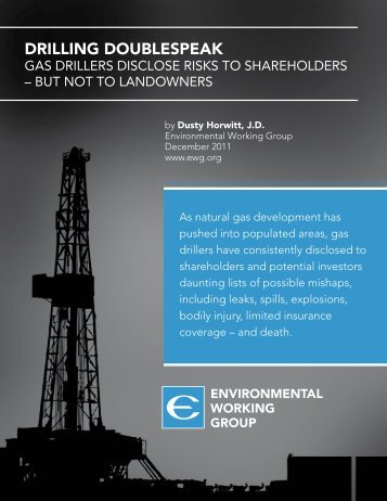 DRILLING DOUbLEsPEAK - The Institute for Energy and ...