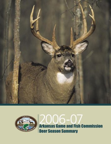 2006-07 deer Report - Arkansas Game and Fish Commission