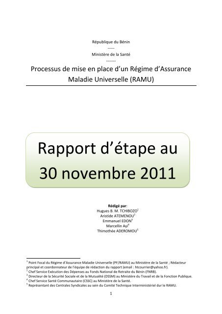 30 novembre 2011) (PDF - 1.65 MB) - COOPAMI