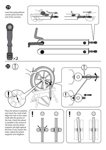 download assembly guidelines - Ashford Handicrafts