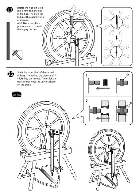 download assembly guidelines - Ashford Handicrafts