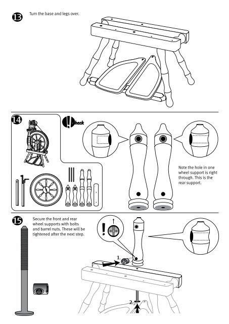 download assembly guidelines - Ashford Handicrafts