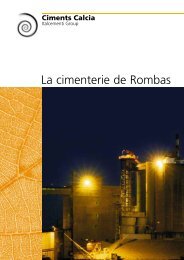 La cimenterie de Rombas - Ciments Calcia