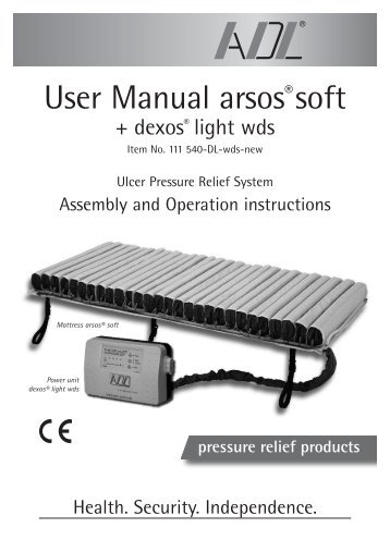 User Manual arsos®soft - ADL GmbH