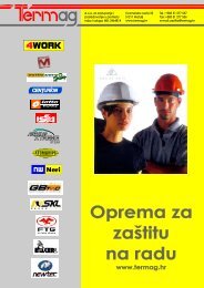 Katalog opreme za zaÅ¡titu na radu - Termag doo