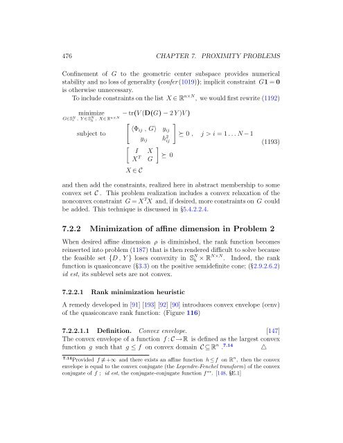 v2007.11.26 - Convex Optimization