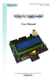 User Manual - HxC Floppy Emulator