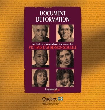 Document Ã  CÃ©line - Agence de la santÃ© et des services sociaux de ...