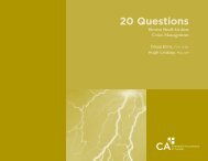 20 Questions - Canadian Institute of Chartered Accountants