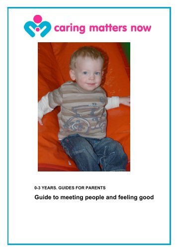 Guide to meeting people and feeling good - Caring Matters Now