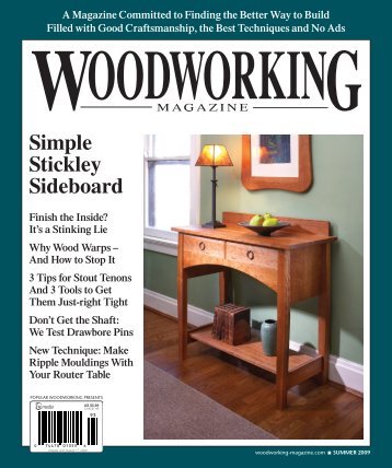 Summer 2009 - Popular Woodworking Magazine
