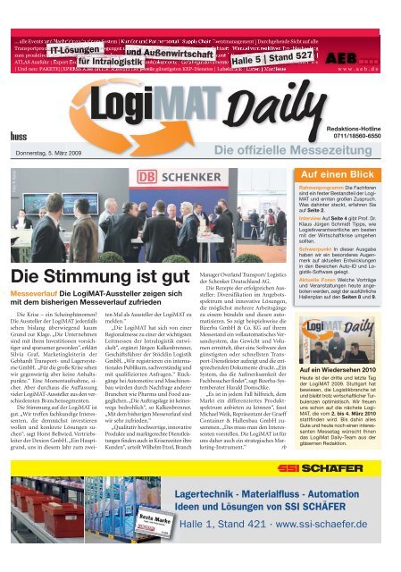 Die Stimmung ist gut - LogiMAT